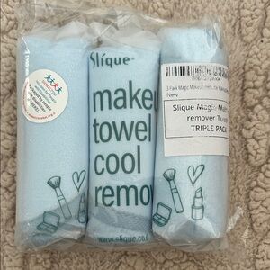 Blue Makeup Remover Towels - Triple Pack